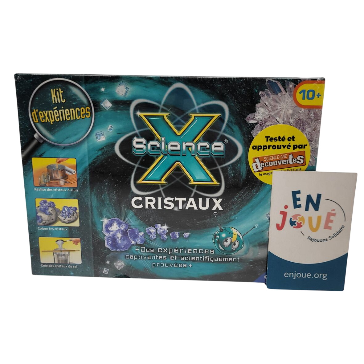 Jeu éducatif - Kit d'expérience science X - Ravensburger - À partir de 10 ans. Comme neuf -  reconditionné disponible sur Label Emmaüs